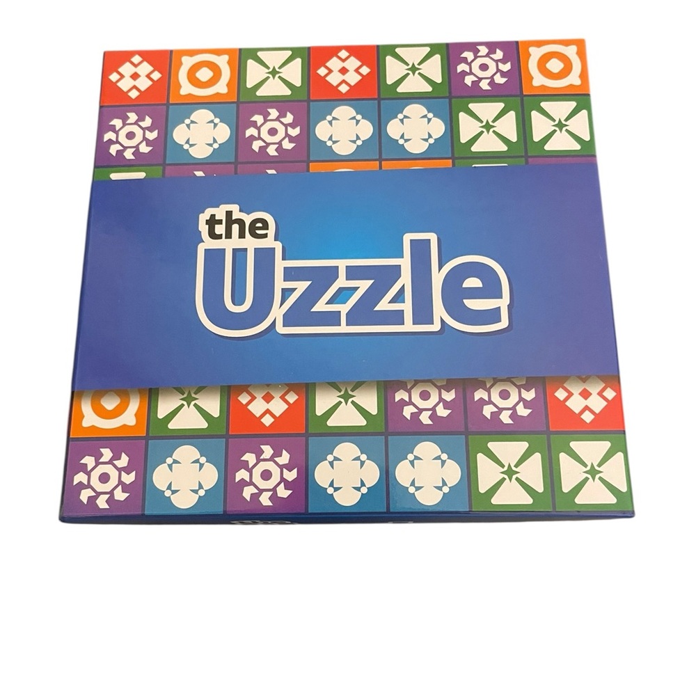 The Uzzle Block Matching Game Family Puzzle Race Ages 4+ Multi-Level